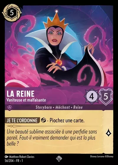 La Reine Vaniteuse Et Malfaisante
