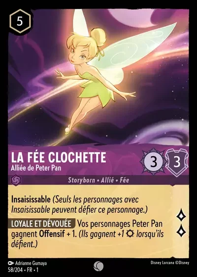 La Fee Clochette Alliee De Peter Pan