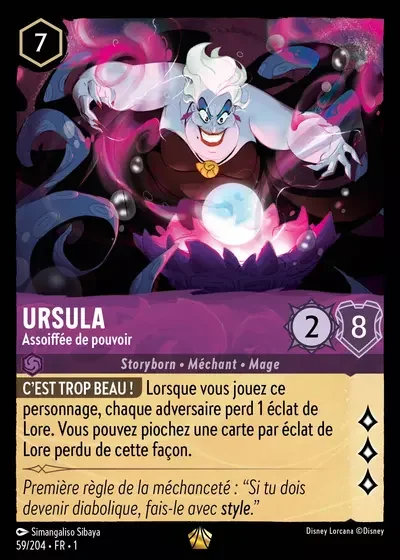Ursula Assoiffe De Pouvoir