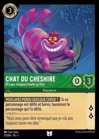 Chat Du Cheshire N A Pas Toujours Toute Sa Tete