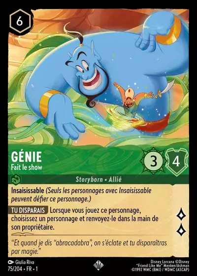 Genie Fait Le Show