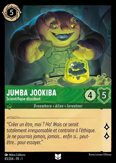 Jumba Jookiba Scientifique Dissident