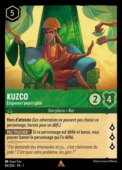 Kuzco Empereur Pourri Gate