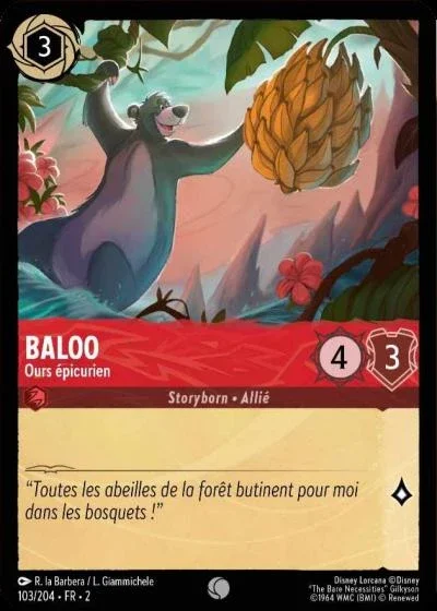 Baloo Ours Epicurien