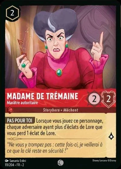 Madame De Tremaine Maratre Autoritaire