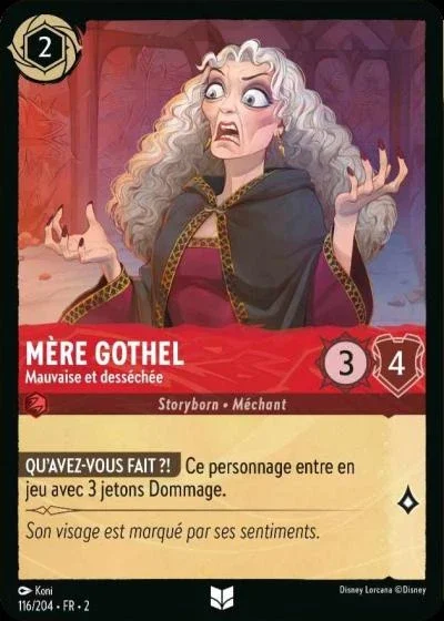 Mere Gothel Mauvaise Et Dessechee