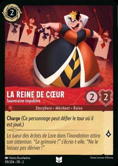 La Reine De Coeur Souveraine Impulsive