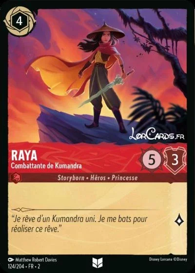 Raya Combattante De Kumandra