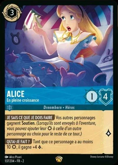 Alice En Pleine Croissance