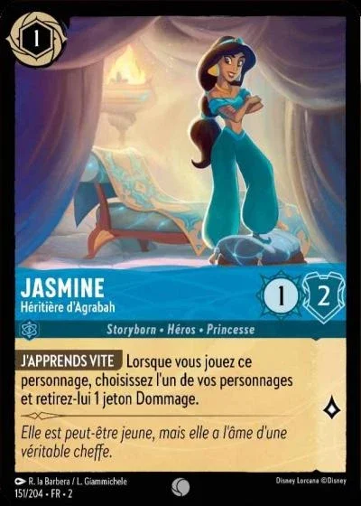 Jasmine Heritiere D Agrabah