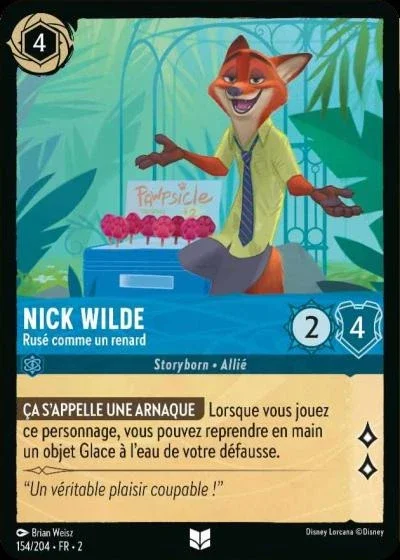 Nick Wilde Ruse Comme Un Renard