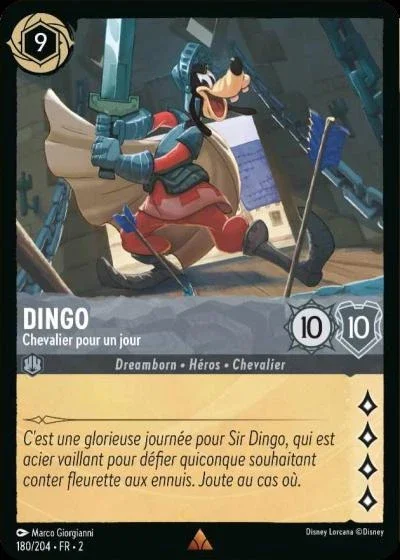 Dingo Chevalier Pour Un Jour