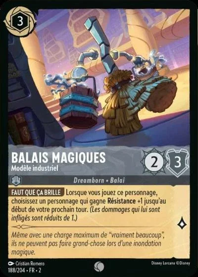 Balais Magiques Modele Industriel