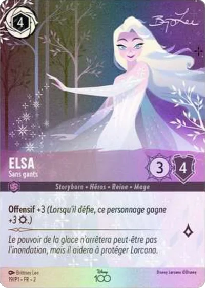 Elsa, Sans Gants
