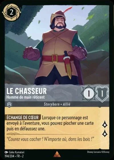 Le Chasseur Homme De Main Reticent