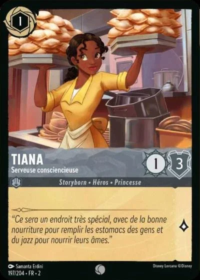 Tiana Serveuse Consciencieuse