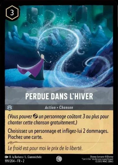 Perdue Dans L Hiver