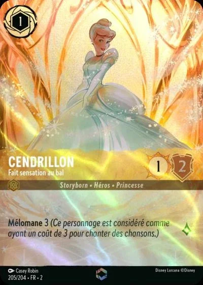 Enchanted Cendrillon Fait Sensation Au Bal