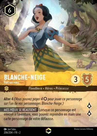 Enchanted Blanche Neige Fait Un Voeu