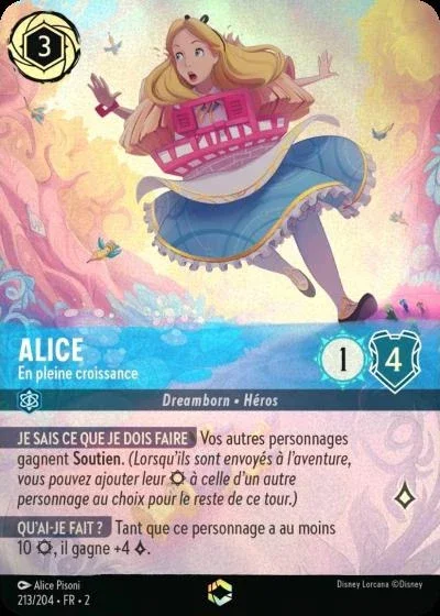 Enchanted Alice En Pleine Croissance
