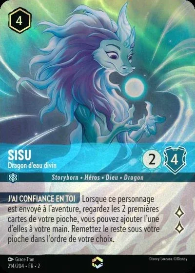 Enchanted Sisu Dragon D Eau Divin