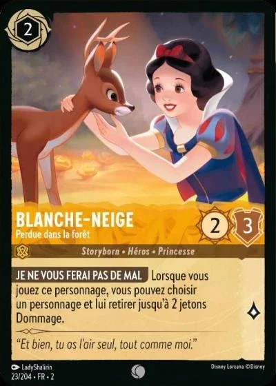 Blanche Neige Perdue Dans La Foret