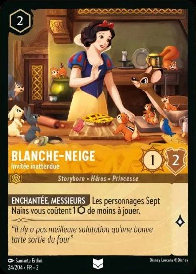 Blanche Neige Invitee Inattendue
