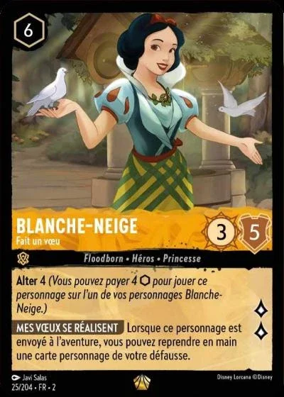 Blanche Neige Fait Un Voeu