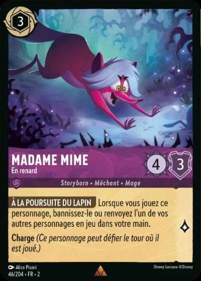 Madame Mime En Renard