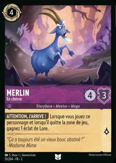 Merlin En Chevre
