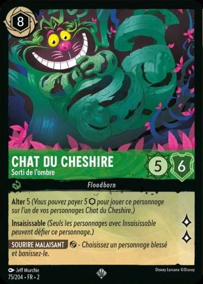 Chat Du Cheshire Sorti De L Ombre