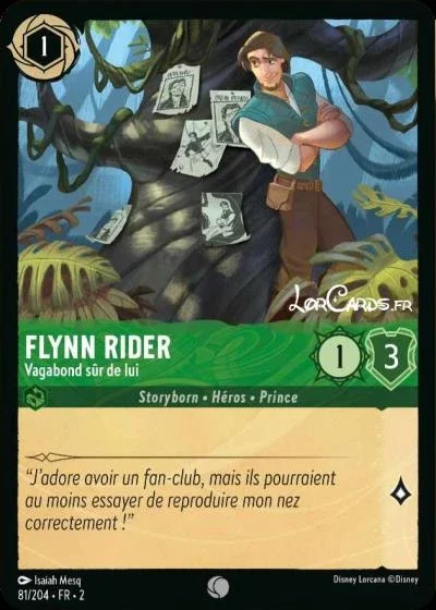 Flynn Rider Vagabond Sur De Lui