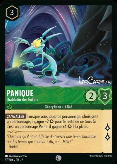 Panique Diablotin Des Enfers