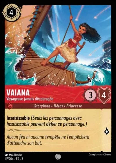 Vaiana Voyageuse Jamais Decouragee