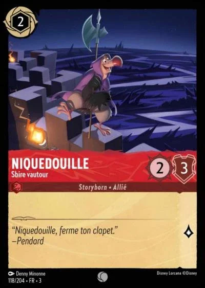 Niquedouille Sbire Vautour