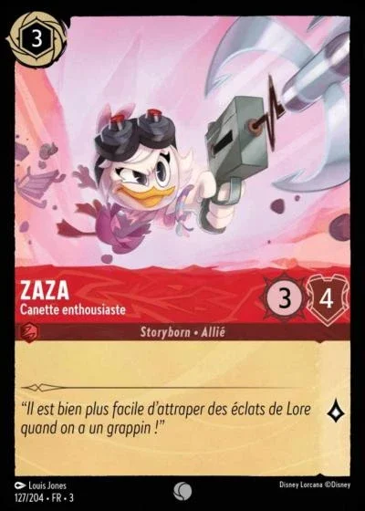 Zaza Canette Enthousiaste