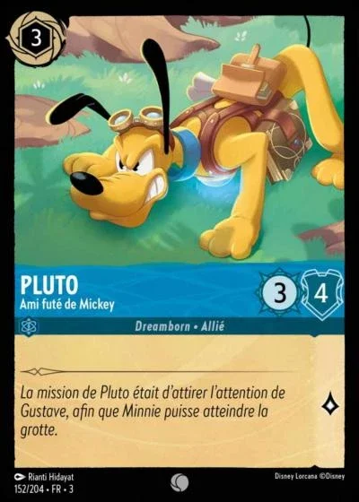 Pluto Ami Fute De Mickey