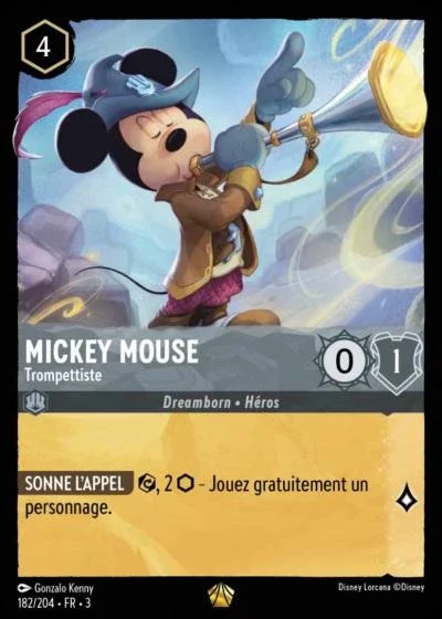 Mickey Mouse Trompettiste