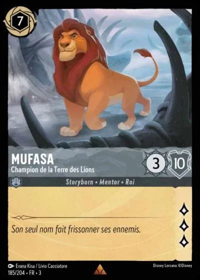 Mufasa Champion De La Terre Des Lions