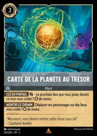 Carte De La Planete Au Tresor
