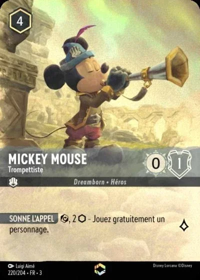 Enchanted Mickey Mouse Trompettiste