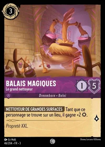 Balais Magiques Le Grand Nettoyeur