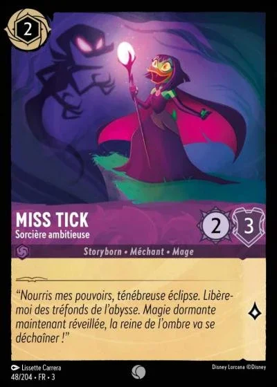 Miss Tick Sorciere Ambitieuse