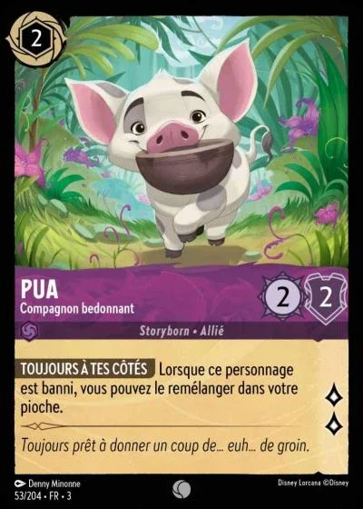 Pua Compagnon Bedonnant