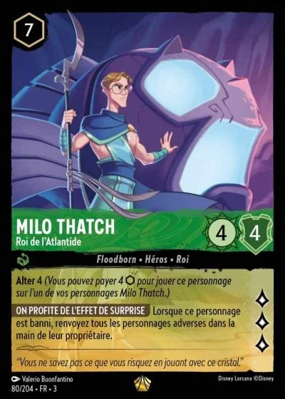 Milo Thatch Roi De L Atlantide