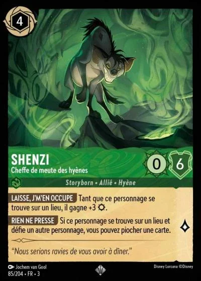 Shenzi Cheffe De Meute Des Hyenes