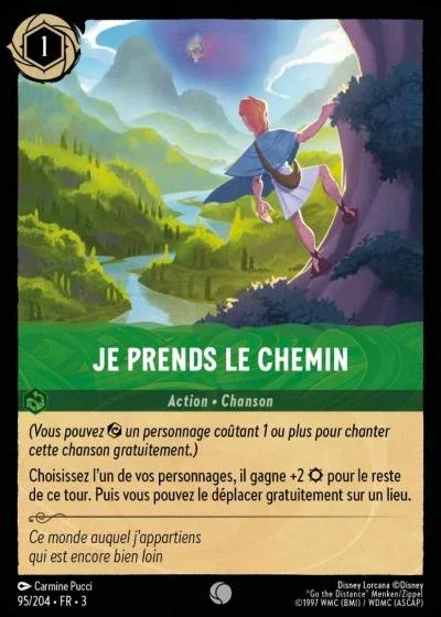 Je Prends Le Chemin