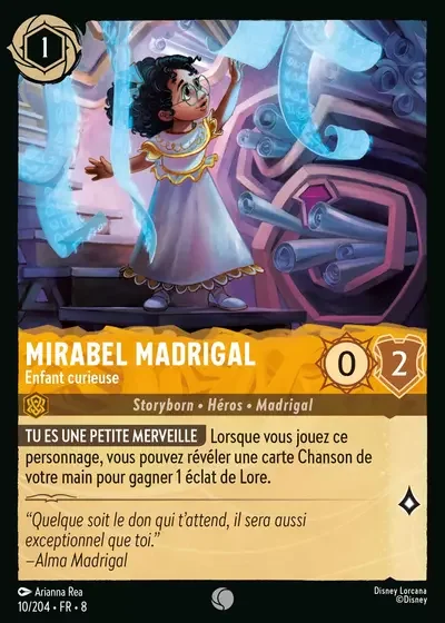 Mirabel Madrigal Enfant Curieuse