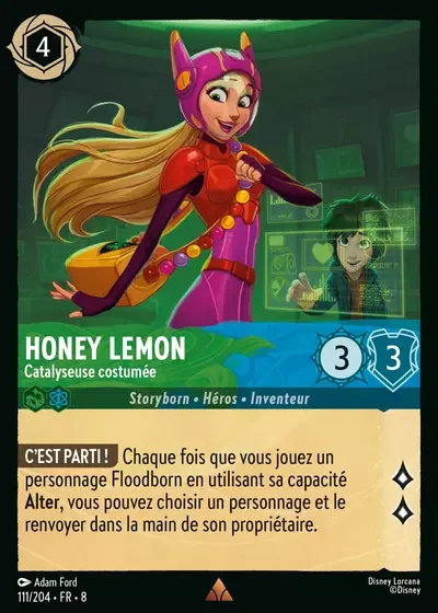 Honey Lemon Catalyseuse Costumee