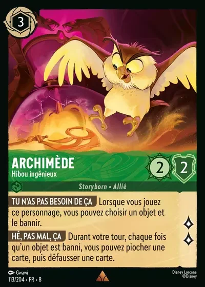 Archimede Hibou Ingenieux